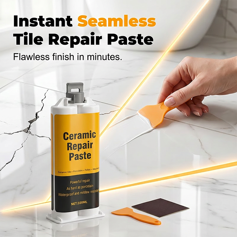 Twin-Tube Ceramic Tile Repair Paste🧱