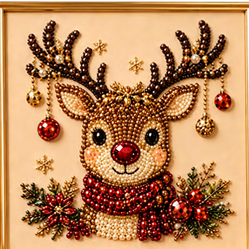 🎨💎Christmas Pearl & Rhinestone Painting Kit