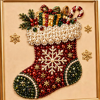 🎨💎Christmas Pearl & Rhinestone Painting Kit