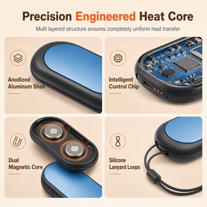⏳Time-Limited Special⏰Magnetic Split 2-in-1 Rechargeable Hand Warmer Mini Portable USB Electric Hand Warmer