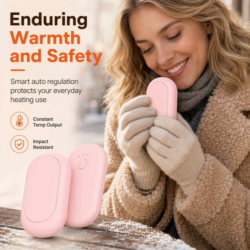 ⏳Time-Limited Special⏰Magnetic Split 2-in-1 Rechargeable Hand Warmer Mini Portable USB Electric Hand Warmer