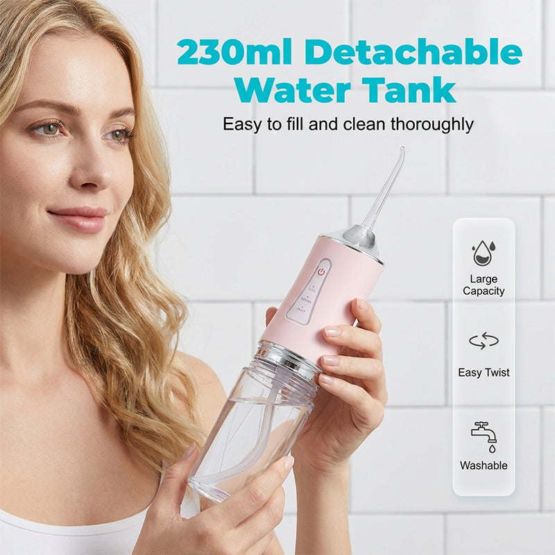 Portable Cordless Water Flosser for Teeth