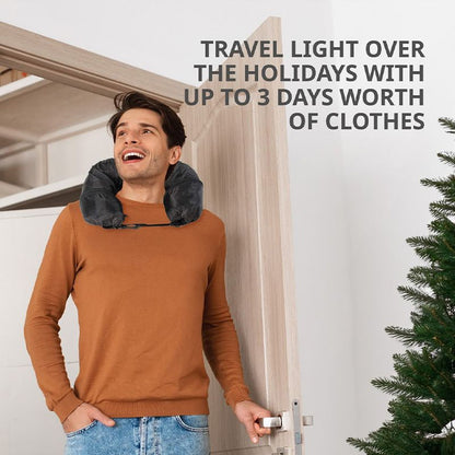 Stuffable Clothing Travel Neck Pillowcase