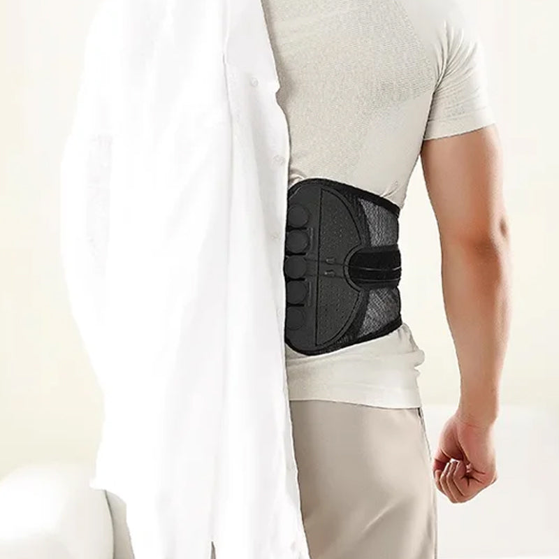 📢📢50% OFF !! ⏰Adjustable Lumbar Support Belt Lower Back Brace