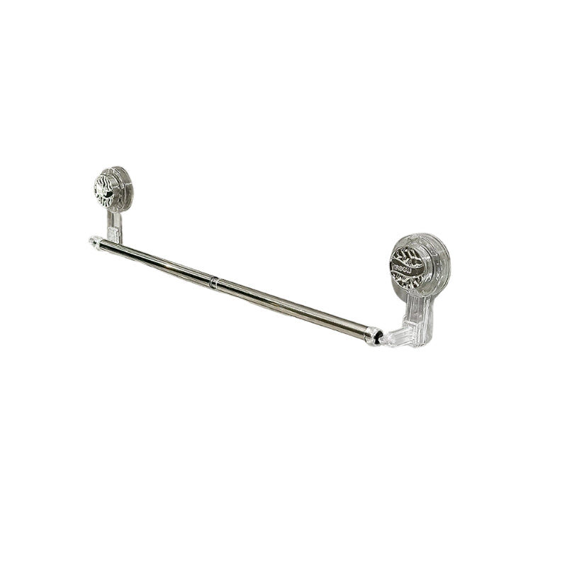 Hang Towels Instantly! No-Drill Adjustable Suction Cup Towel Bar