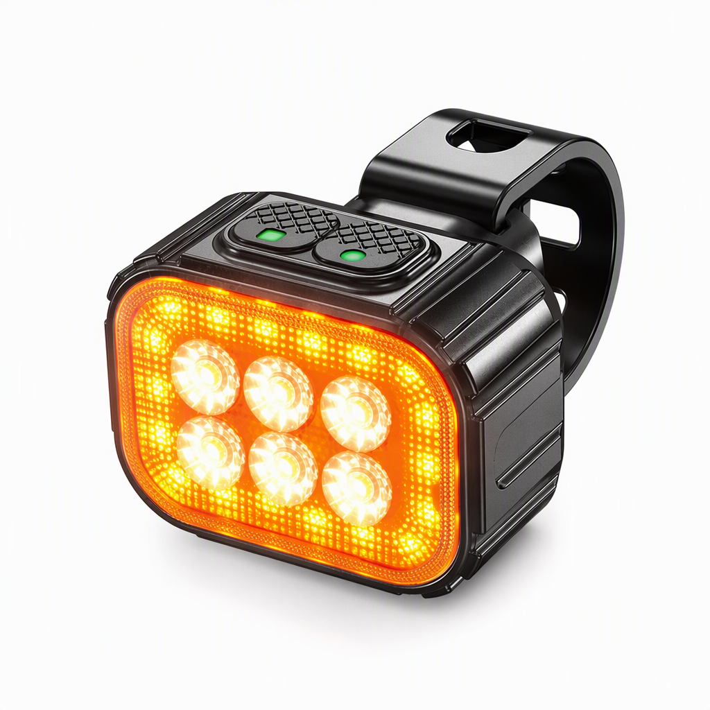Bike Light Set | Bright Front Headlight & Rear Taillight for Night Riding
