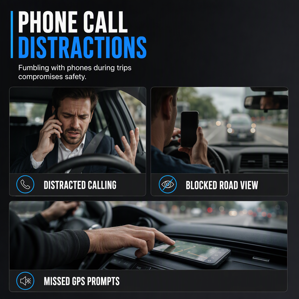 ⏳Time-Limited Special ⏰🚗SP11 Car Sun Visor Bluetooth Hands Free Speakerphone with Vibration Activated Auto Power On A2DP Support and Caller ID Voice Prompt