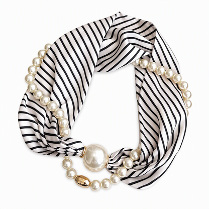 🎁🎄Christmas Sale 60% OFF!💞50K+ SOLD!✨Pearl Scarf Necklace