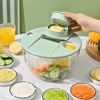 📢📢50% OFF !! ⏰Salad Spinner with Multi-Function Lid