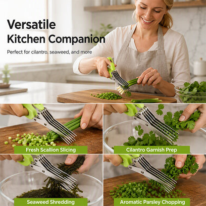 Multi-Layer Stainless Steel Kitchen Scissors