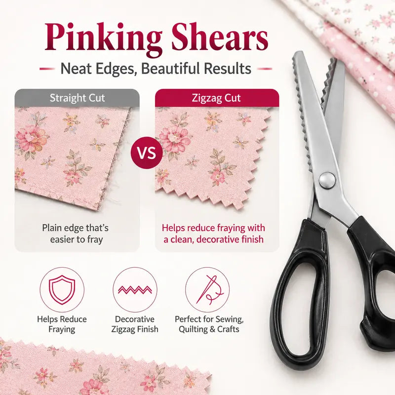 stainless steel zig zag scissors with serrated teeth perfect for diy crafts %E2%9C%82%EF%B8%8F landing 07