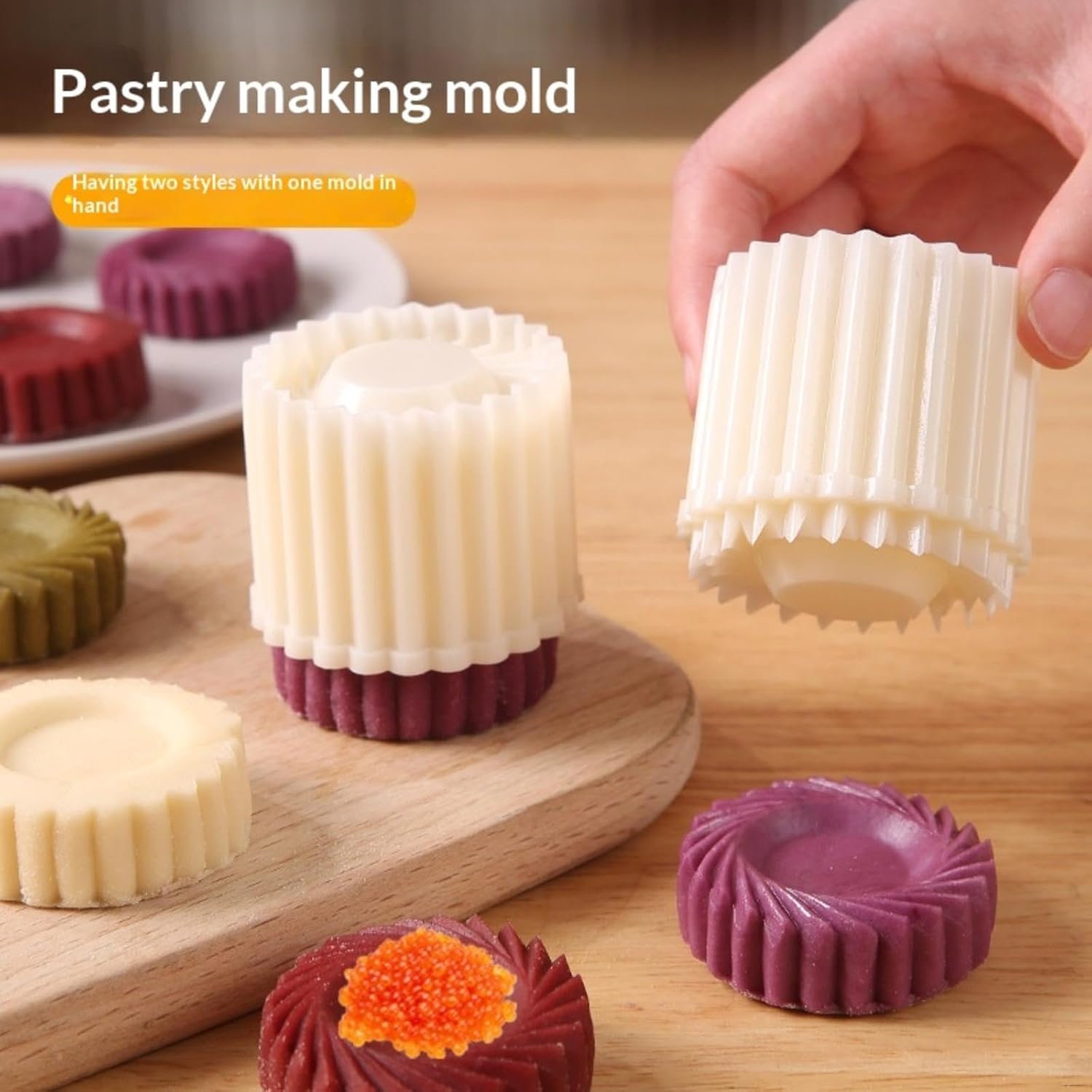 sunflower patterned round hand press mooncake mold french style lace pastry mold %F0%9F%8D%AA landing 08