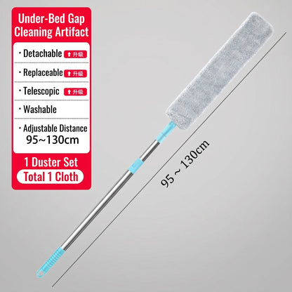 🧹Bendable Washable Microfiber Dust Brush, Hard To Reach Furniture Gaps🧼