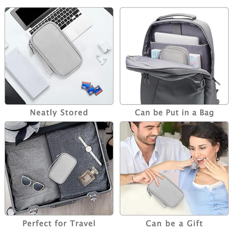 travel cable organizer pouch double layers all in one storage bag for cord 2 2 landing 05