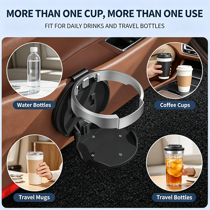universal foldable car cup holder with hook space saving vehicle drink holder for bottles %F0%9F%9A%97 landing 05