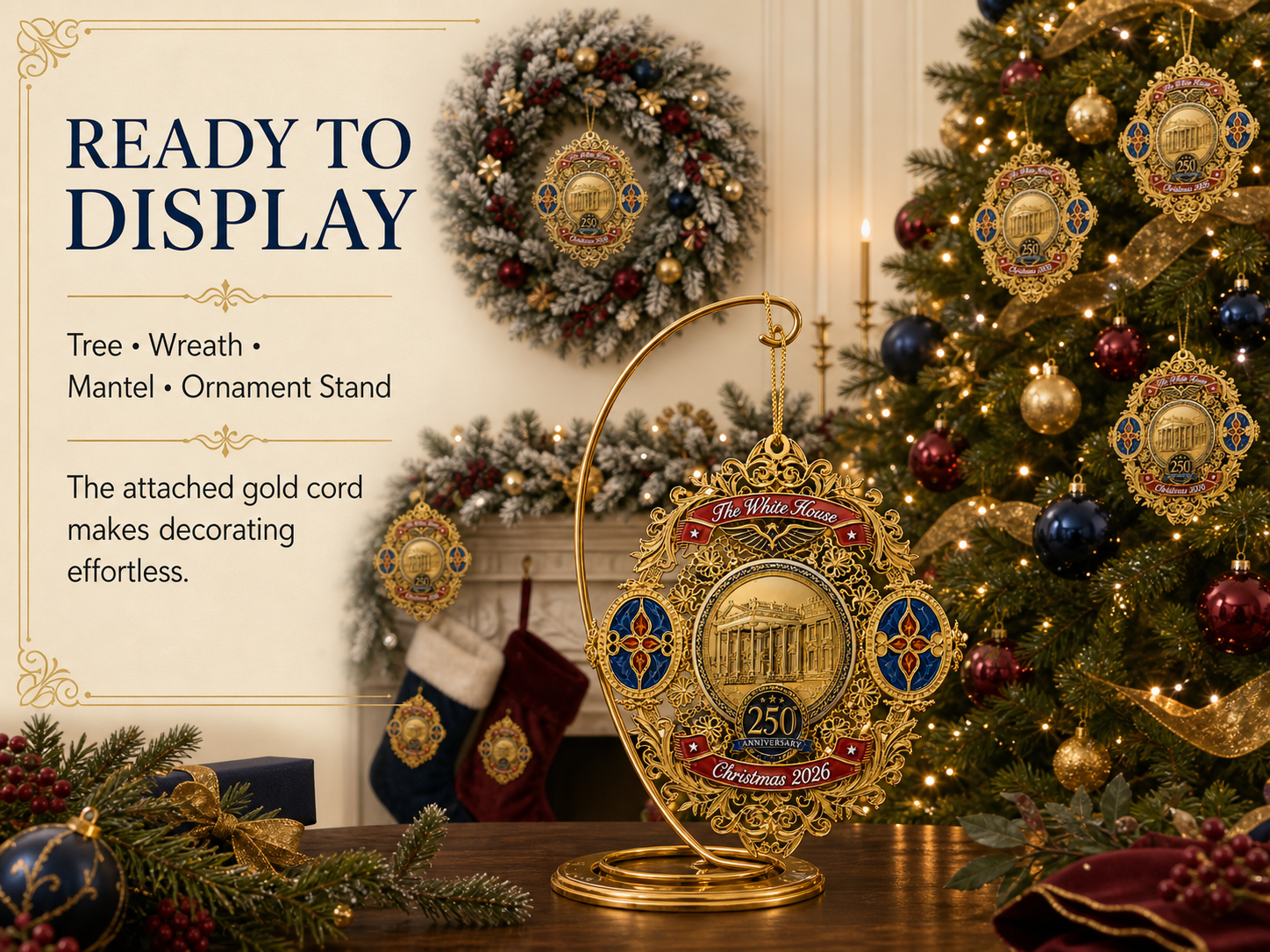 white house 250th anniversary christmas commemorative ornament landing 05
