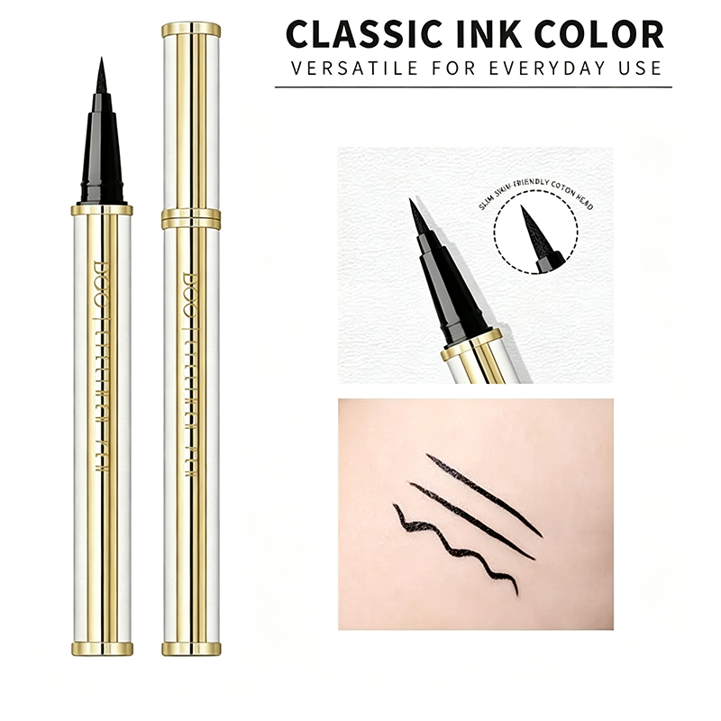 Slim tapered sponge eyeliner tip